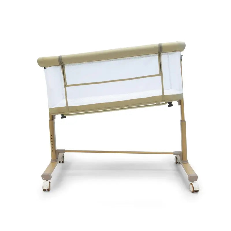 Asalvo Mini detská postieľka na spanie s rodičmi, farba Sky Beige 