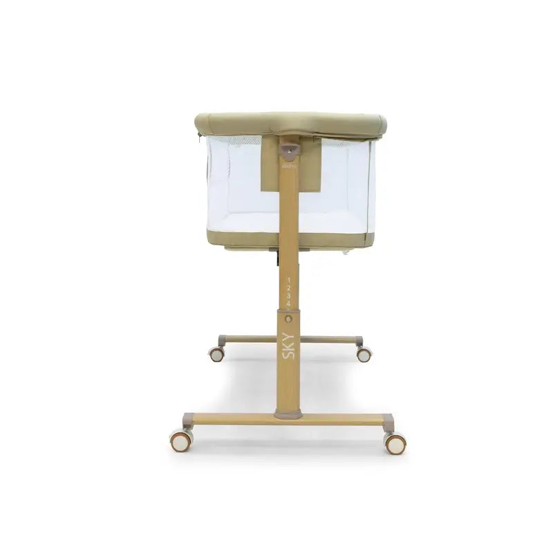 Asalvo Mini detská postieľka na spanie s rodičmi, farba Sky Beige 