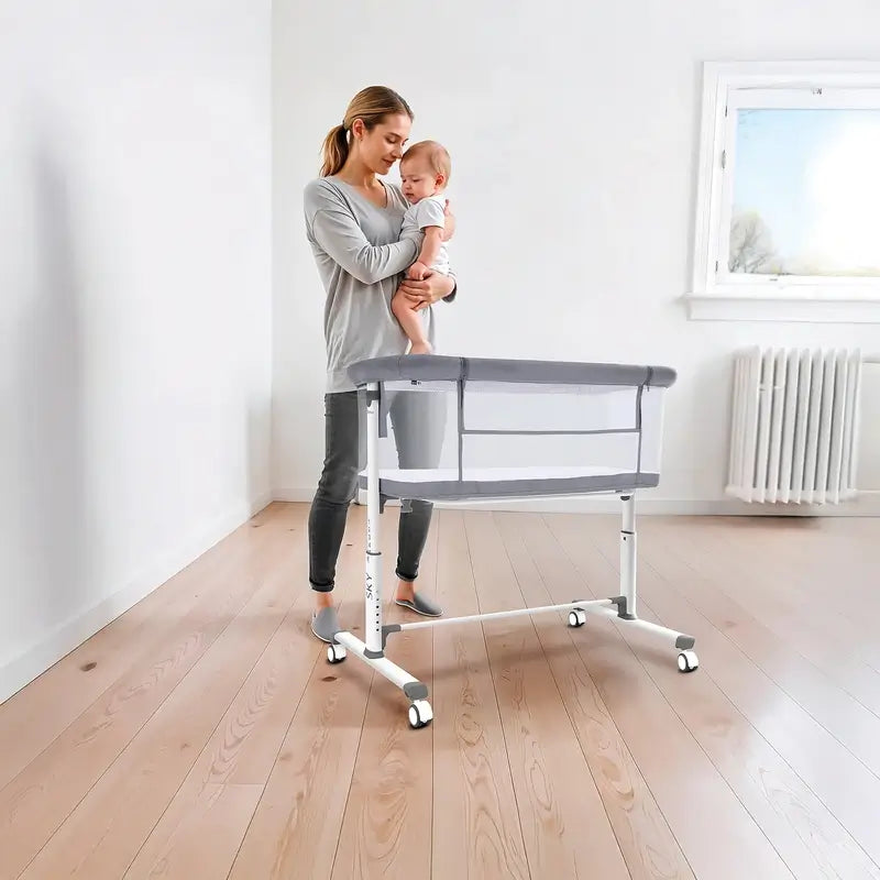 Asalvo Minikolíska na spanie s rodičmi Sky, sivá 