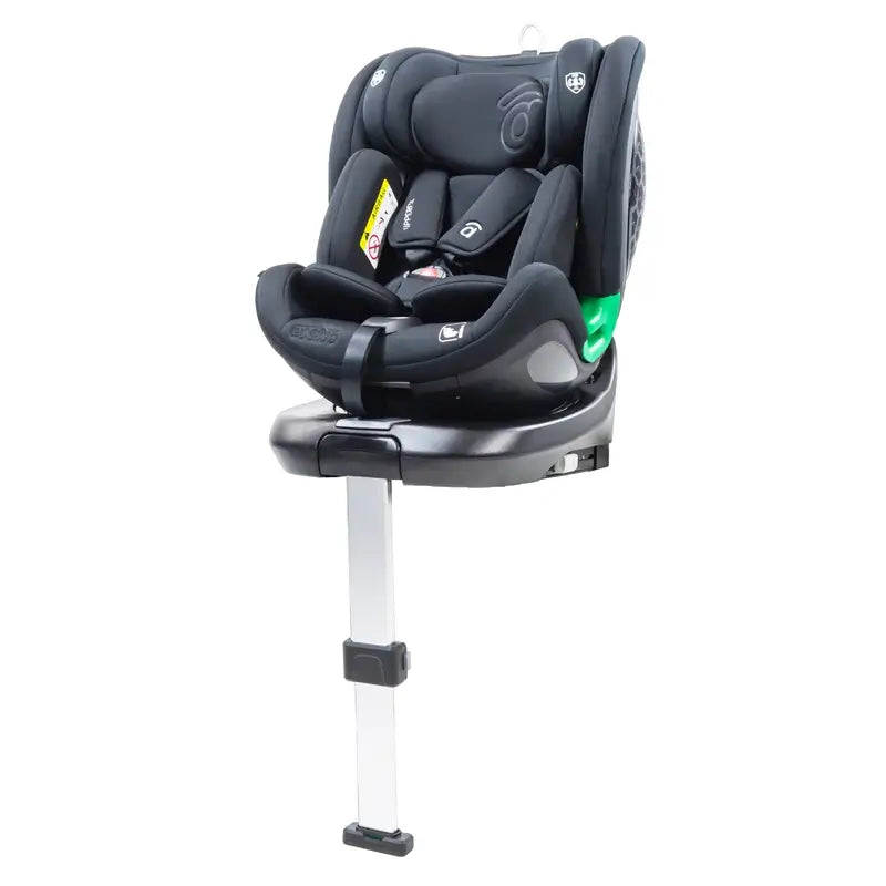 Asalvo Detská autosedačka 40–150 cm Upperfix, sivá 