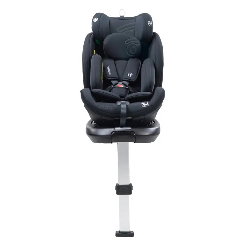 Asalvo Detská autosedačka 40–150 cm Upperfix, čierna 