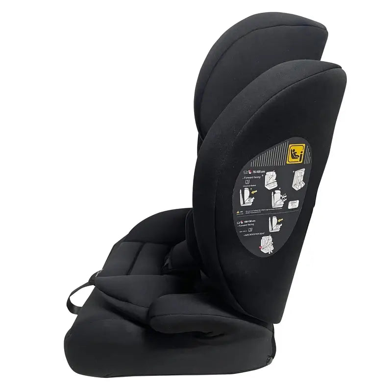 Asalvo Detská autosedačka 76–150 cm Nomada Pro čierna bez systému Isofix 