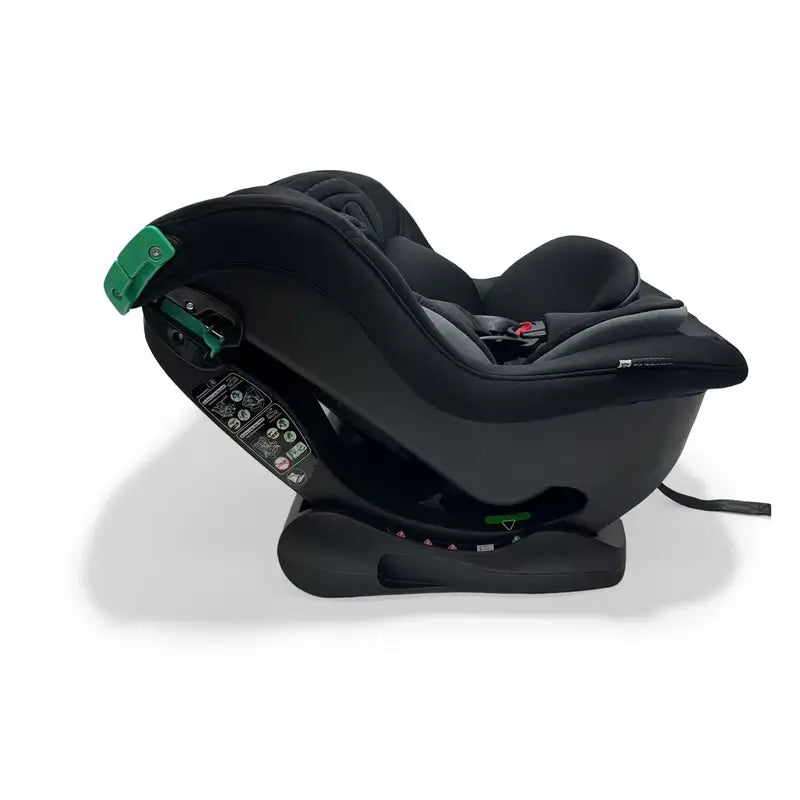 Asalvo Detská autosedačka I-Size 40–105 cm Proseat, čierna 