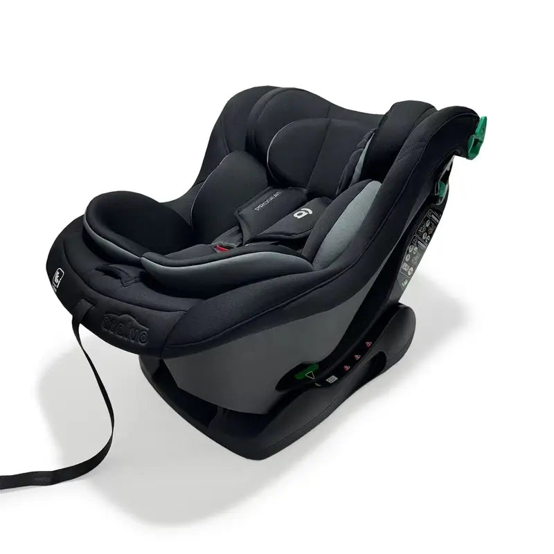 Asalvo Detská autosedačka I-Size 40–105 cm Proseat, čierna 