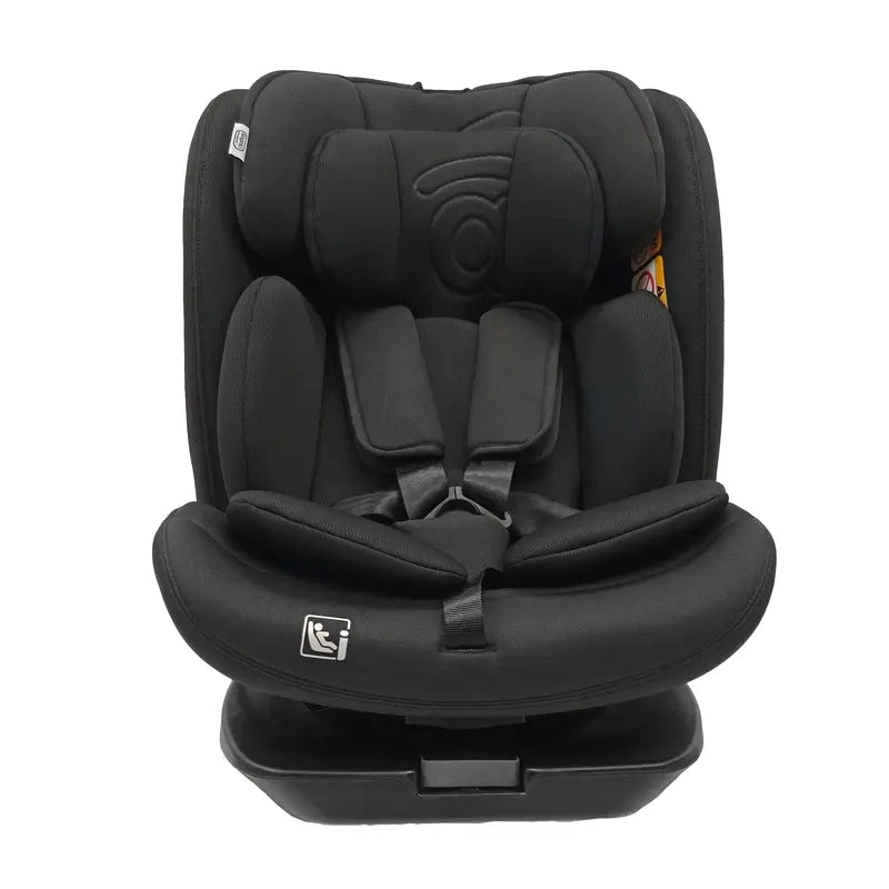 Asalvo Detská autosedačka I-Size 40–150 cm Protocare, čierna 