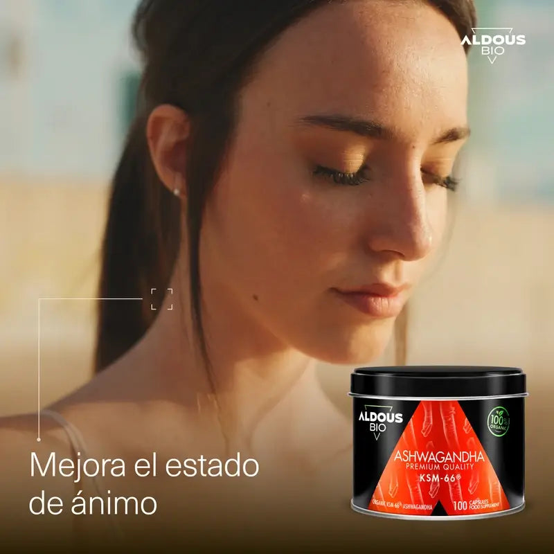 Aldous Ashwagandha Ksm-66 v bio kvalite, 600 mg
