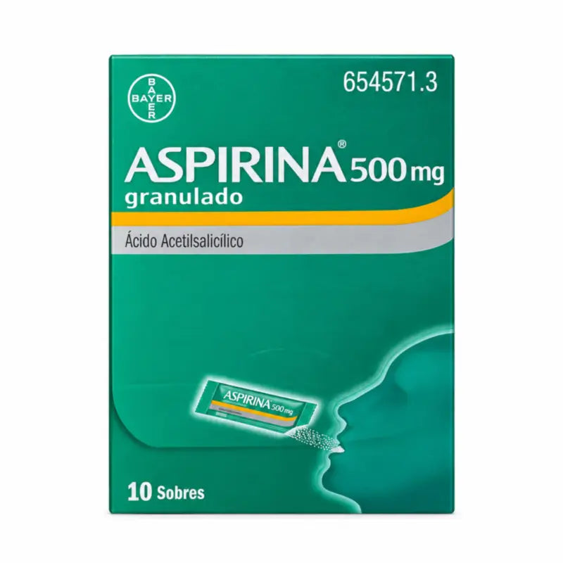Aspirín v granulovanej forme 500 mg, 10 vrecúšok