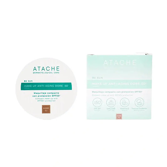 Atache Be Sun Make Up Anti-Aging SPF 50+ Doré, 12 g