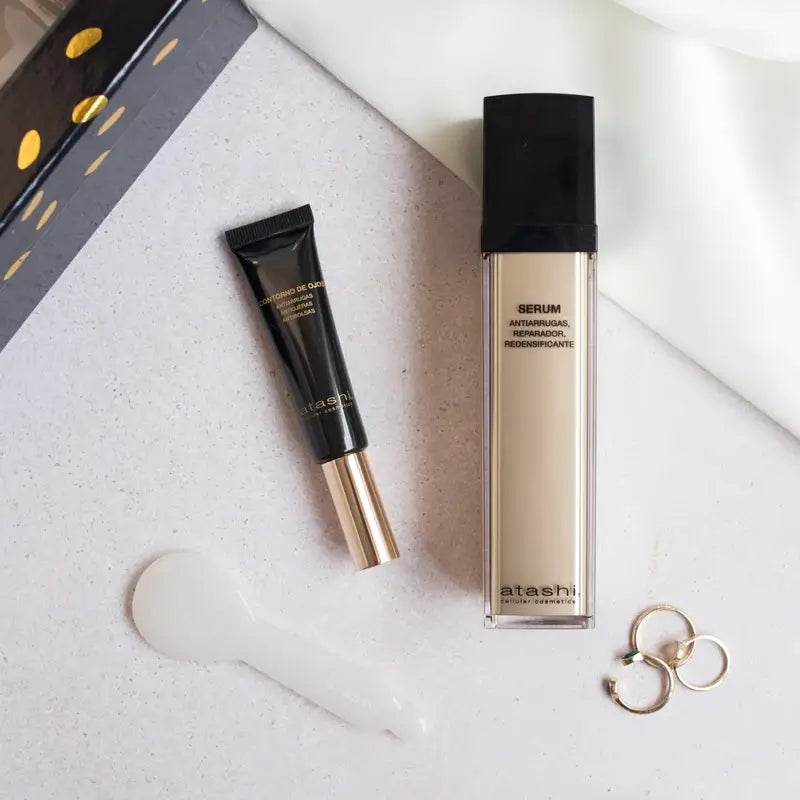 Atashi Anti-aging sérum na spevnenie pleti + očný krém proti vráskam 