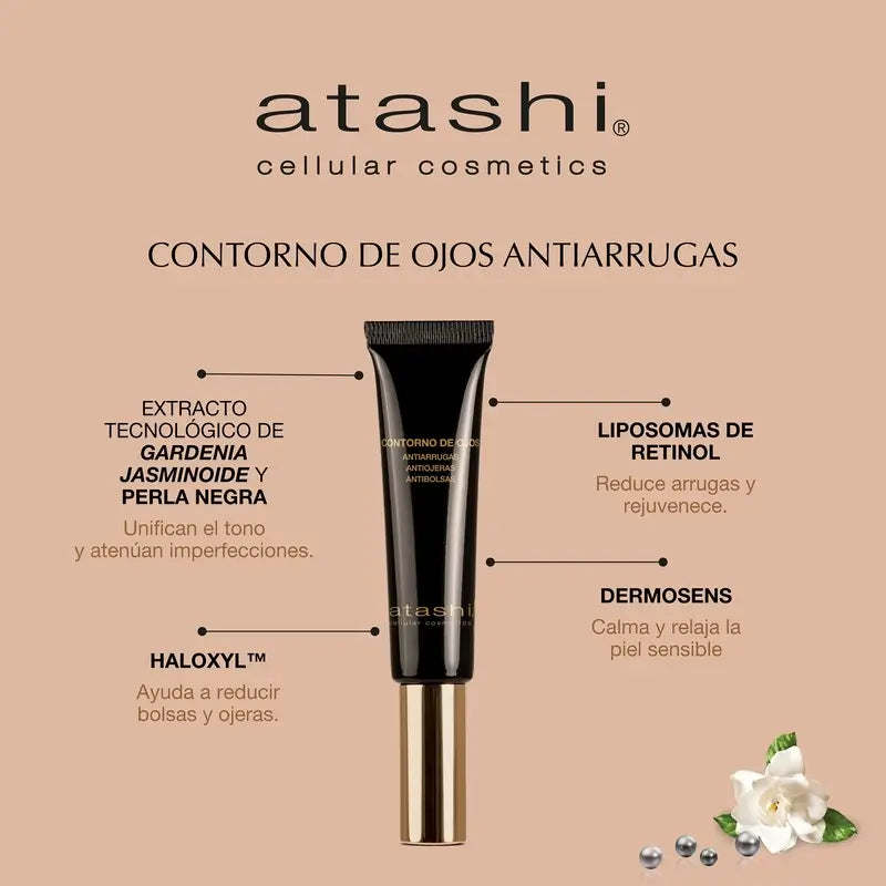 Atashi Anti-aging sérum na spevnenie pleti + očný krém proti vráskam 