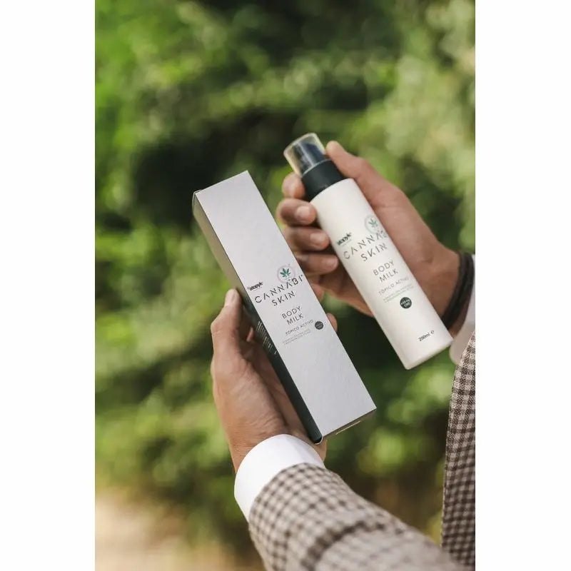 Atopyk Cannabiskin Bodymilk – prírodné hydratačné telové mlieko s CBD, 200 ml
