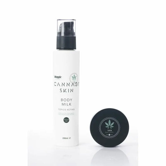 Atopyk Cannabiskin CBD Pack: Rescue Cream + Atopic Skin Care Pack , 250 ml