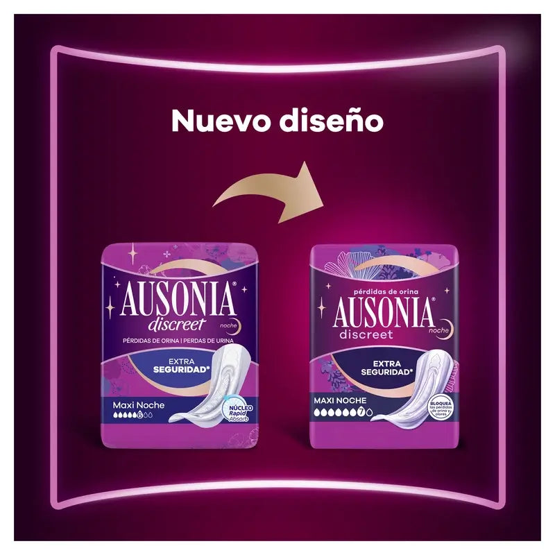 Ausonia Discreet vložky na únik moču Ultra na deň a na noc, 12 kusov