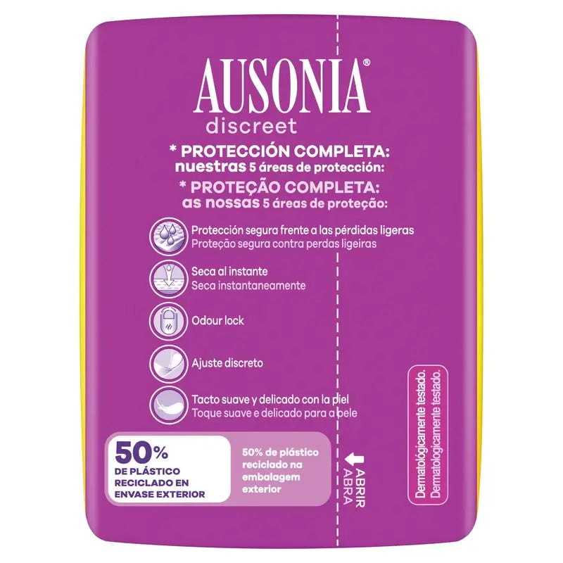 Ausonia Discreet vložky na bežný únik moču, 24 kusov
