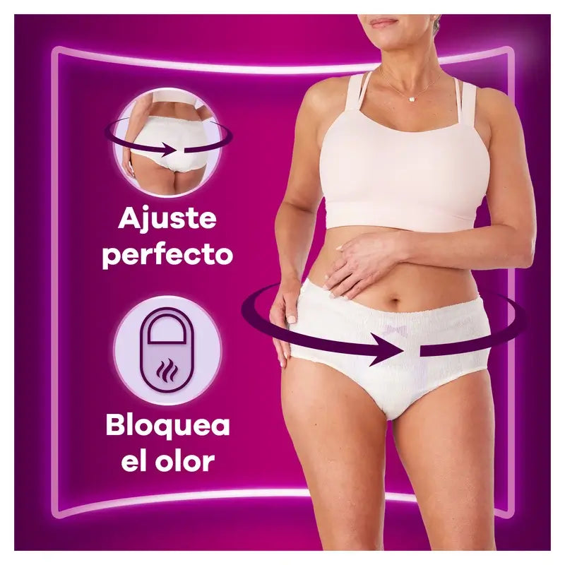Ausonia Discreet – nohavičky na miernu inkontinenciu, veľkosť M, 8 kusov