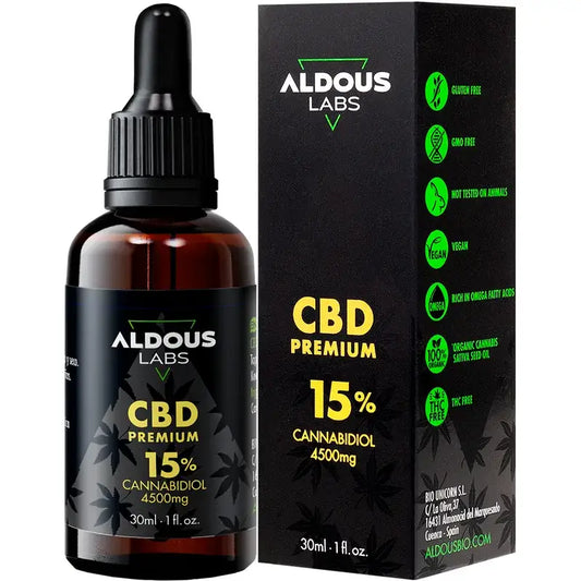 Aldous Labs Autentický CBD olej 15 % 30 ml Izolát