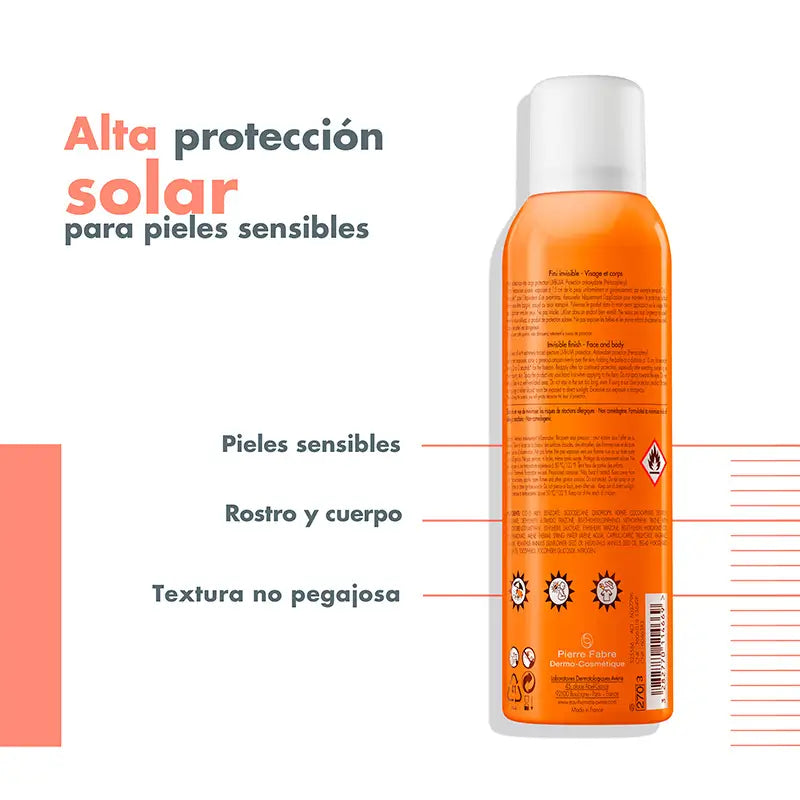 Avène Slnečný sprej s vysokou ochranou SPF 30, 150 ml