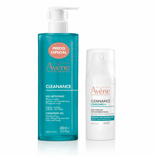 Avene Cleanance čistiaci gél + Comedomed 30 ml, balenie po 2 ks