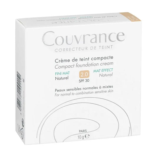 Avène Couvrance Kompaktný krém s prirodzeným matným efektom