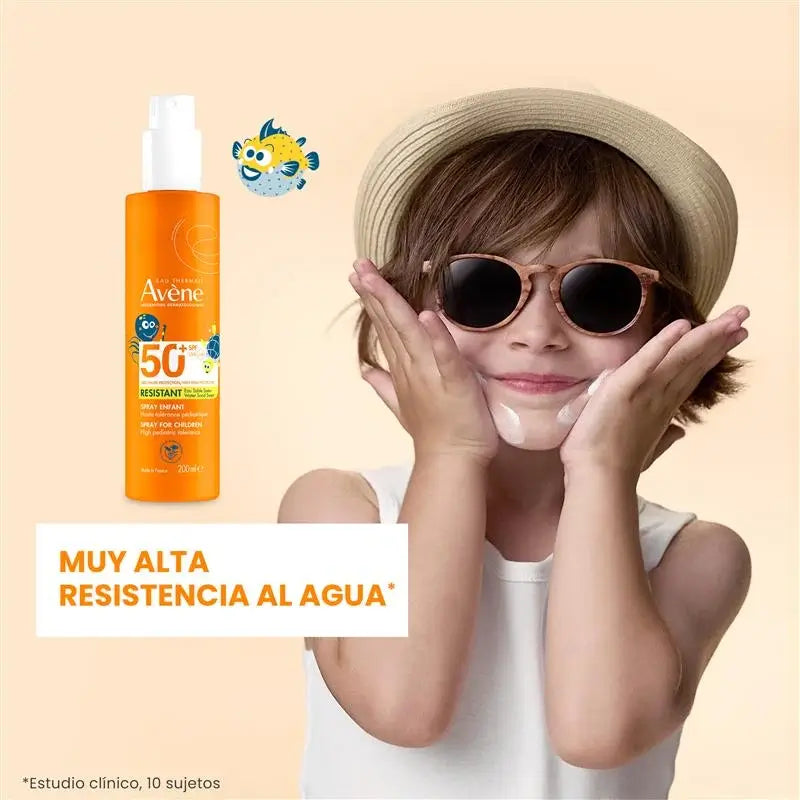 Avène Eau Thermale sprej pre celú rodinu SPF 50+ 400 ml