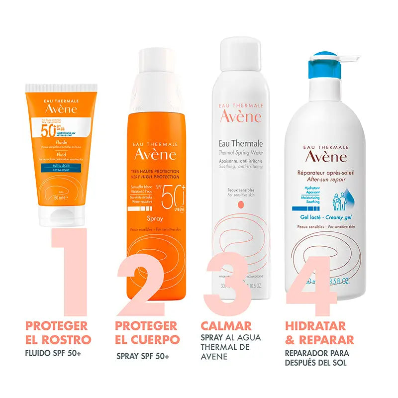Avène Solar Fluido SPF50+ 50 ml