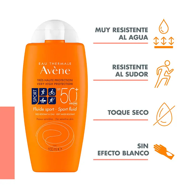 Avène Fluido Sport SPF50+ 100 ml