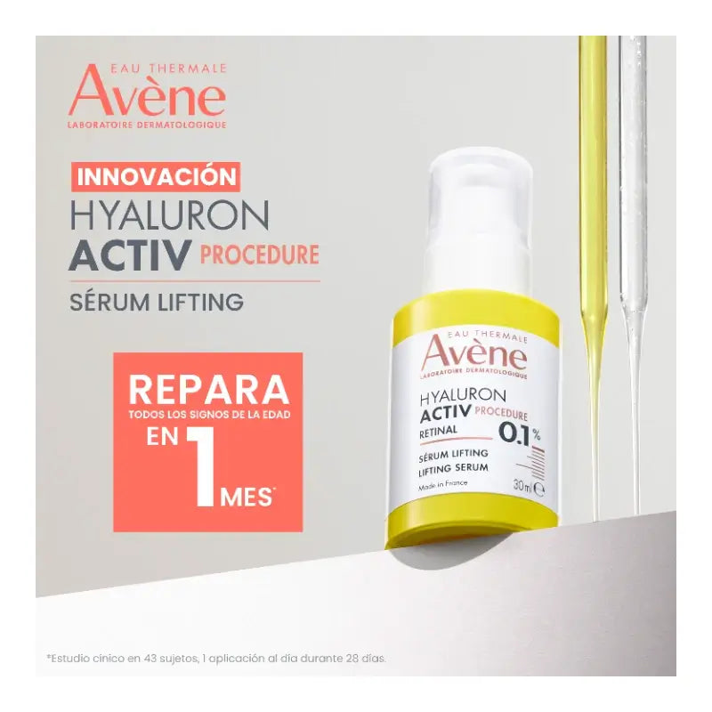 Avène Hyaluron Activ Procedure Liftingové sérum s 0,1 % retinalom, 30 ml