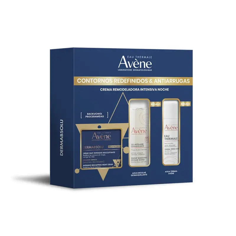Avène Pack DermAbsolu Nočný krém 40 ml + darček: termálna voda 50 ml a micelárna voda 50 ml