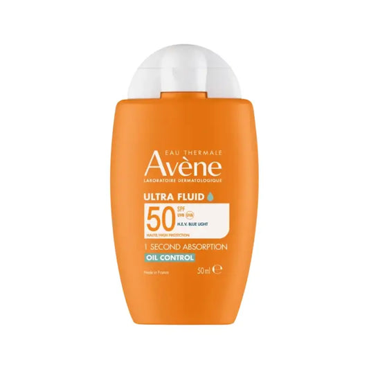 Avène Ultra Fluido Oil Control SPF 50+, mastná pleť, 50 ml