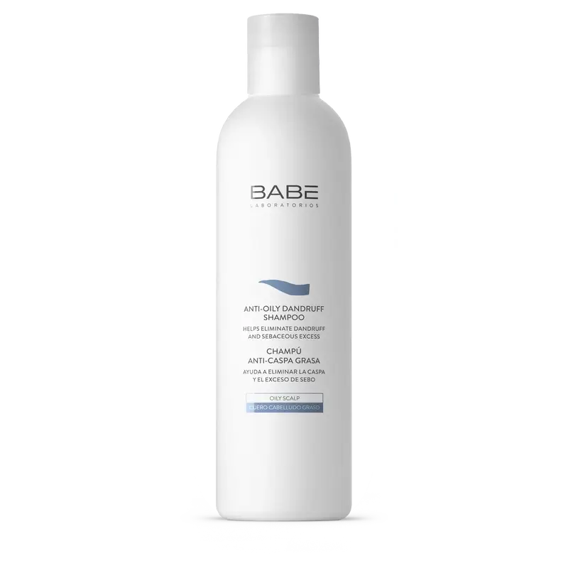 BABÉ Šampón proti lupinám a mastným vlasom, 250 ml