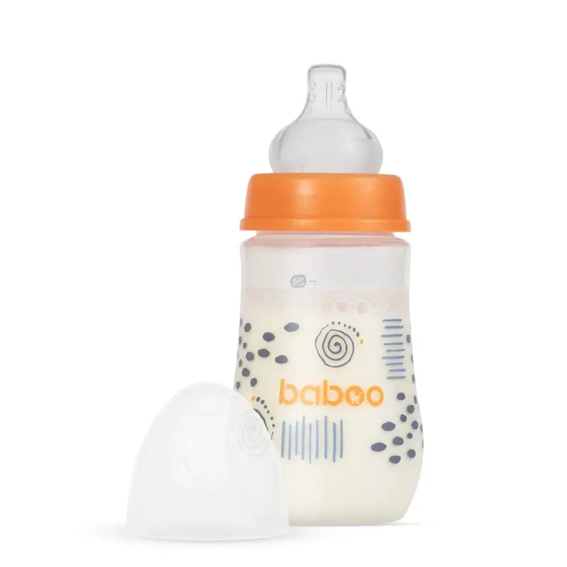 Kŕmna fľaša Baboo proti kolike, 3+ mesiace, Blue Haze, 250 ml