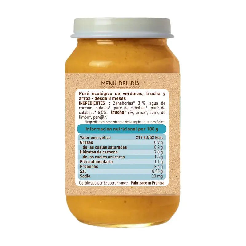 Babybio Menu Tradicion – pstruh, 200 g