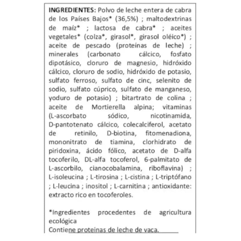 Babybio Caprea 1 Kozie mlieko 0–6 mesiacov, balenie 8 x 800 g