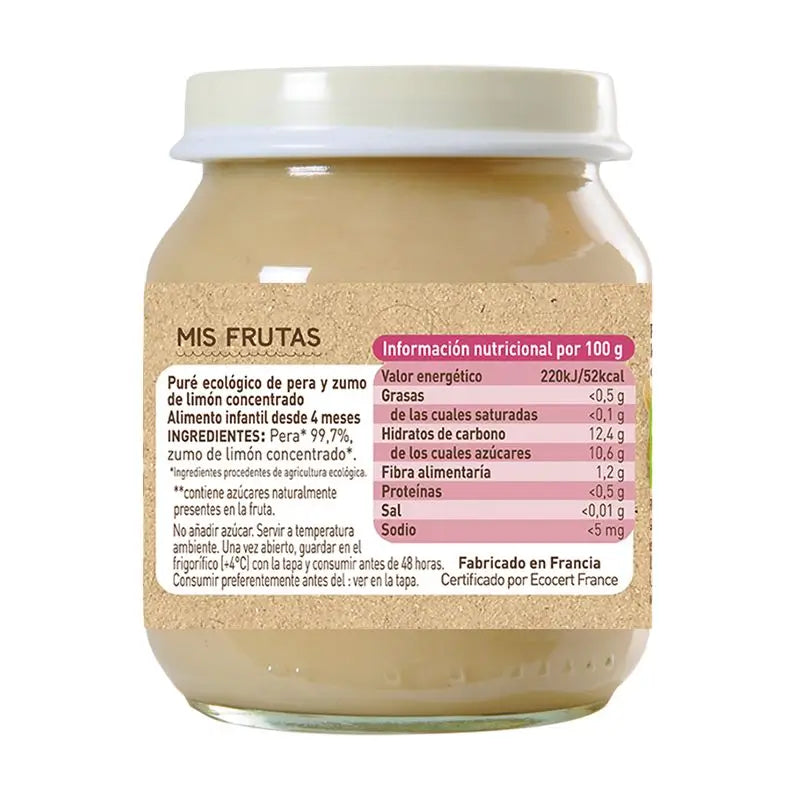 Babybio Hruška, 130 g