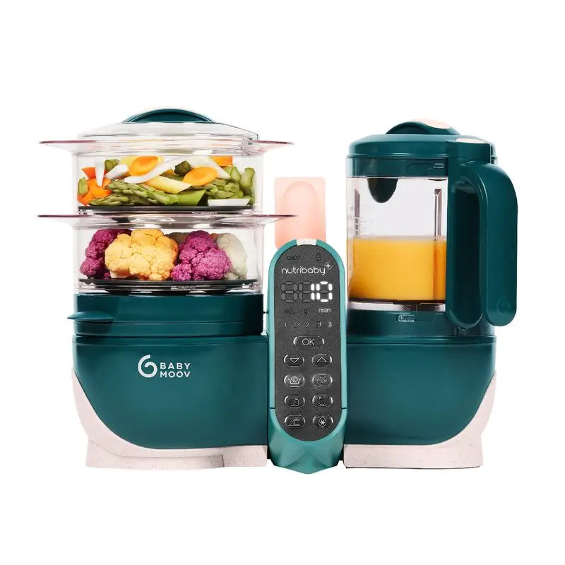 Babymoov Multifunkčný detský robot 6 v 1 Nutribaby(+) Opal Green