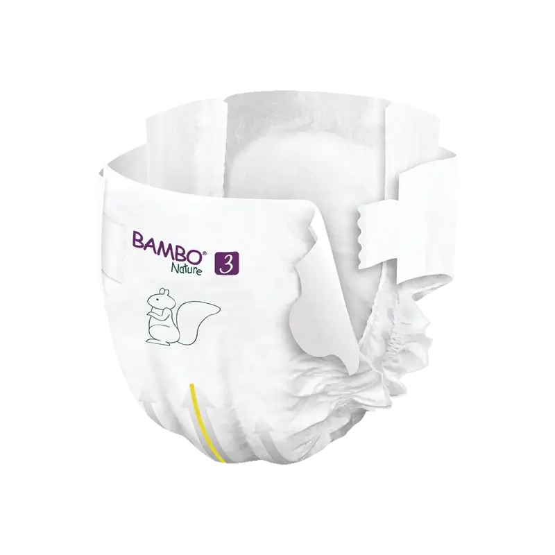 Bambo Nature plienky veľkosť 3 (4–8 kg), 28 kusov