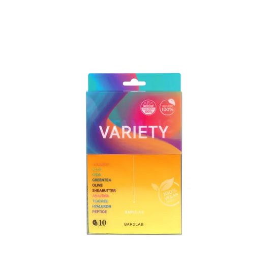 Barulab Vegan Variety Mask Pack, 23 grams