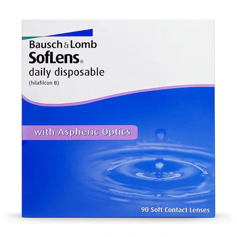 Soflens Daily – jednodňové sférické kontaktné šošovky, 90 kusov