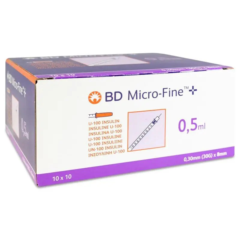 Bd Plastipak Injekčná striekačka na inzulín Microfine, 10 kusov