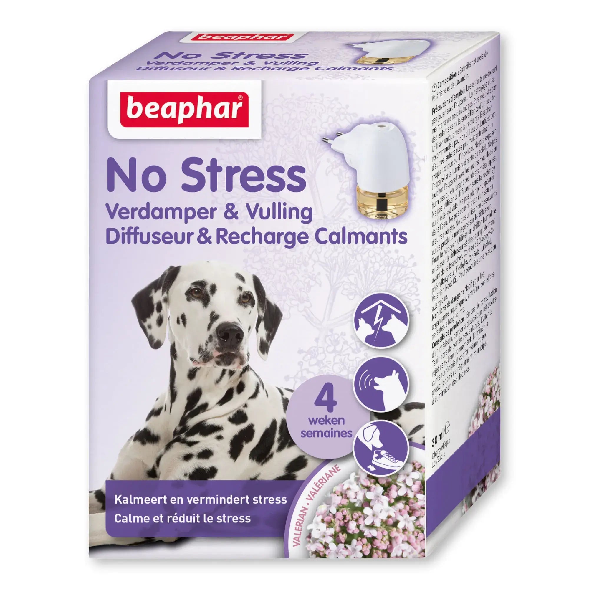 Beaphar Calming No Stress pre psov – balenie s difúzorom a náplňou, 30 ml