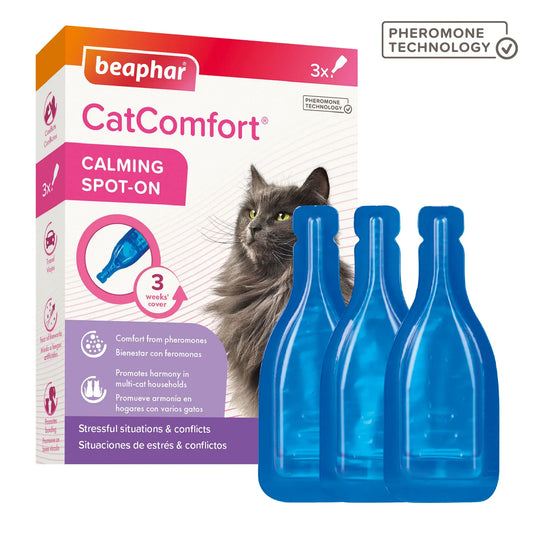 Beaphar Catcomfort Pipety pre mačky, balenie po 3 ks
