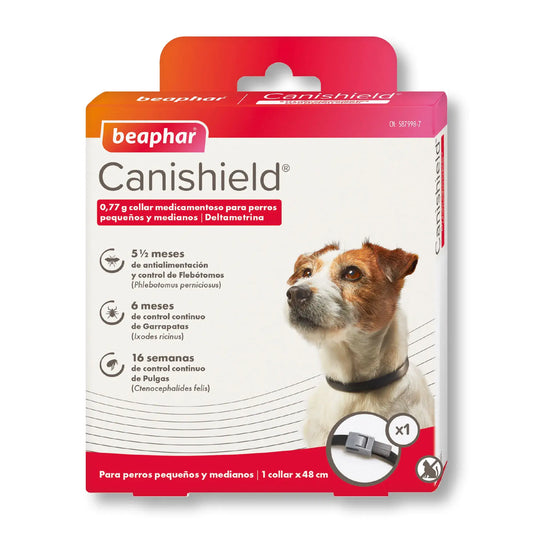 Beaphar Obojok Canishield pre psov, 48 cm, 2 kusy