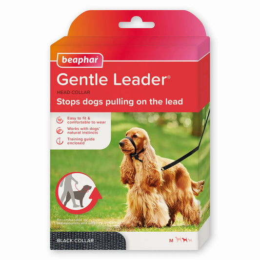 Beaphar Gentle Leader, veľkosť M, čierna, 1 ks