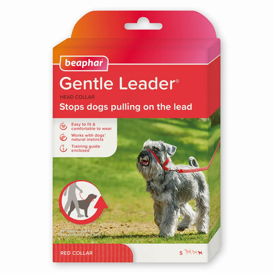 Beaphar Gentle Leader, veľkosť S, červená, 1 ks
