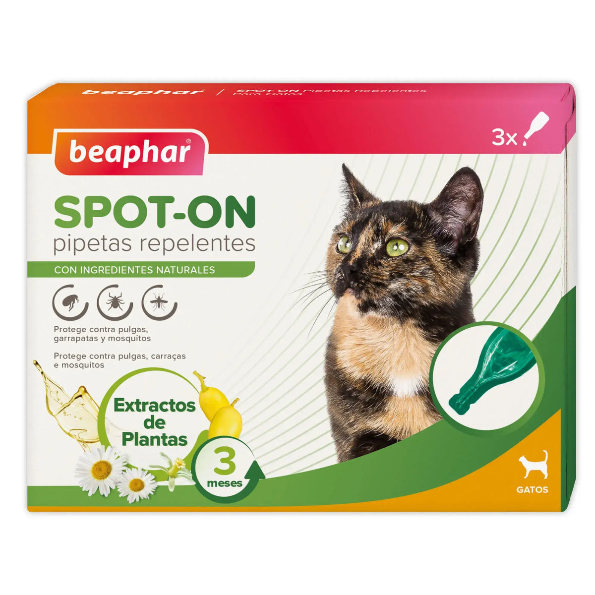 Beaphar – repelentné pipety pre mačky 3 x 1 ml