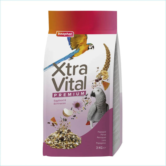 Beaphar Xtravital Papagáje, 3 kg