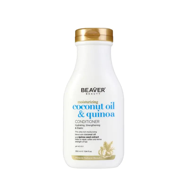 Beaver Coconut Oil & Quinoa Moisturising Conditioner , 350 ml