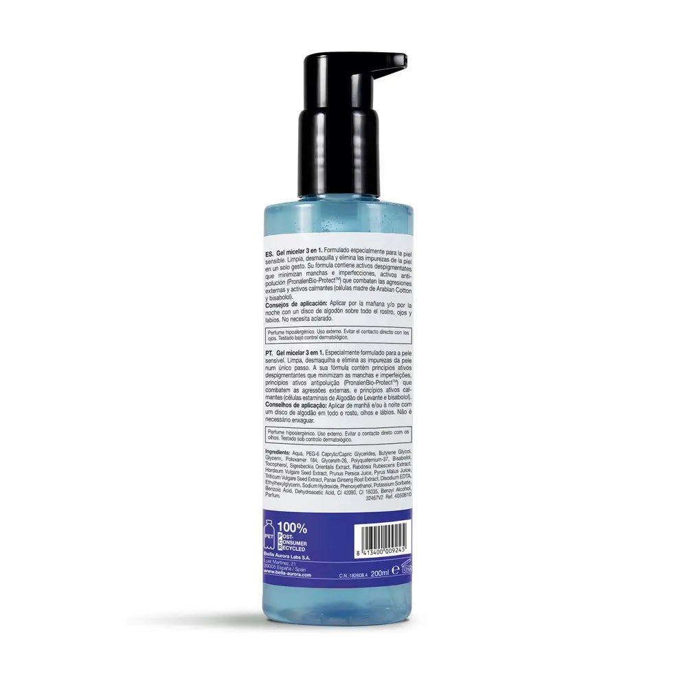 Bella Aurora B-Clean micelárny gél proti škvrnám, 200 ml