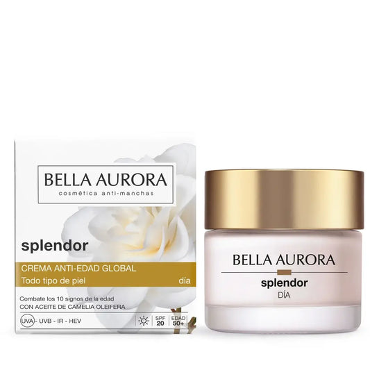 Bella Aurora Splendor 10 Anti-Aging ošetrenie SPF 20 Denný krém 50 ml