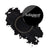 Bellapierre Cosmetics Make-up Očné tiene Shimmer Powder – Noir, 2 g